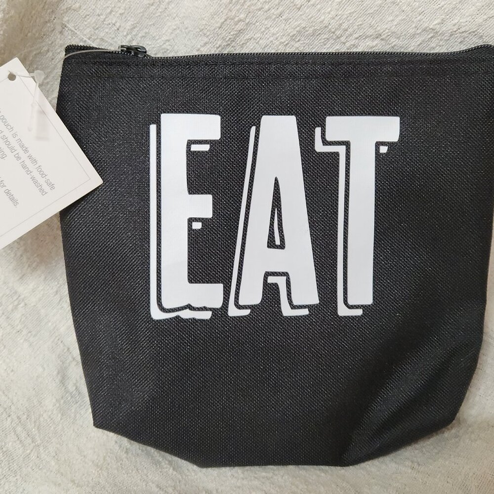 Thirty One SNACK AND GO POUCH Eat & Repeat NEW